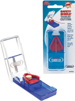 3 PACK OF Ezy Dose Safety-Shield Tablet Cutter