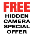 Get a FREE Hidden Camera with any purchase over $100