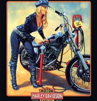 harley davidson tin signs