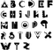 SA020 Memphis Alphabet