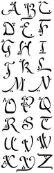 SA042 Persian Upper Alphabet