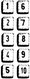 SA056 Realistic Number Tiles, Small