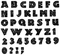 SA070 Sponge Alphabet with Numbers