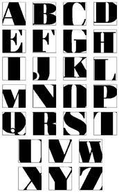 SA089 Boxed Upper Alphabet