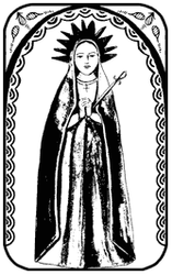 VS22 Vintage Santo: Our Lady of Sorrows