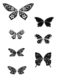 SS019 Whimsy Wings, Set of 7