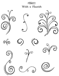 SS022 With a Flourish, Set of 11