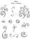 SS022 With a Flourish, Set of 11