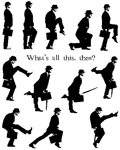 SS037 Silly Walks, Set of 13