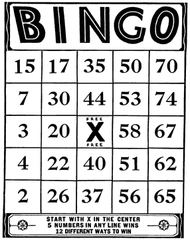 S228 Bingo Card