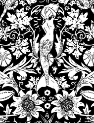 S702 Mermaid Tapestry