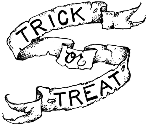 SD753 Trick or Treat Banner