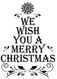 SD744 Merry Christmas Wishes