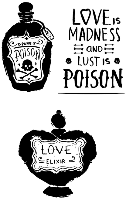 SS063 Love and Poison, Set of 3