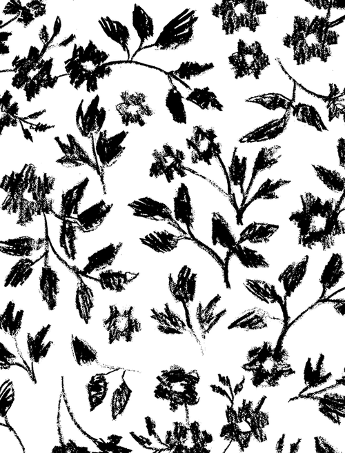 S796 Sketched Flowers