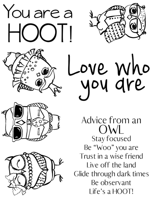 SS088 You are a Hoot, Set of 7