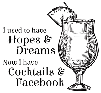 SD871 Cocktails and Facebook