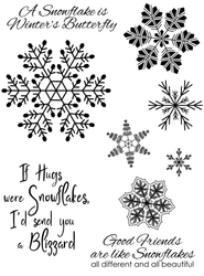 Snowflakes, Set of 9