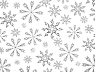 Delicate Snowflakes