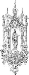 SD168 Gothic Mary Panel