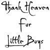 SD283 Thank Heaven for Little Boys