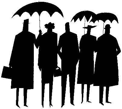 SD564 Umbrella People