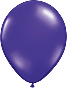 11" Qualatex Jewel Quartz Purple 100ct