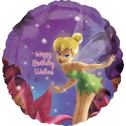 18" Tinkerbell Birthday Wishes 1