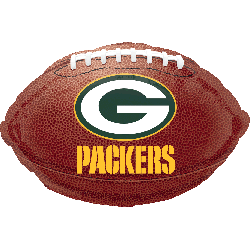 18" Green Bay Packers  Helium Foil Balloons 1ct #26129