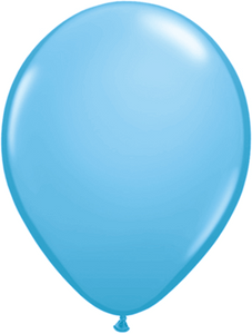 9" Qualatex Pale Blue Latex Balloons 100BAG #43697-9