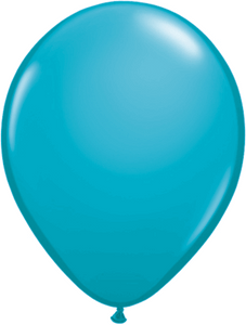 9" Qualatex Tropical Teal Latex Balloonsl 100BAG #43708-9
