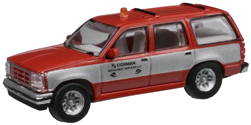 Atlas 60 000 140 1993 Ford Explorer SUV RJ Corman Derailment Services LLC