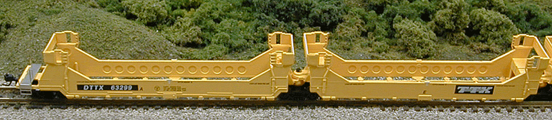KATO N 106-6213 Gunderson MAXI-I 5 Unit Double Stack Car TTX (DTTX