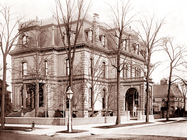 Undated Photo of the Pullman Mansion that Once Stood at 1729 South Prairie Avenue
