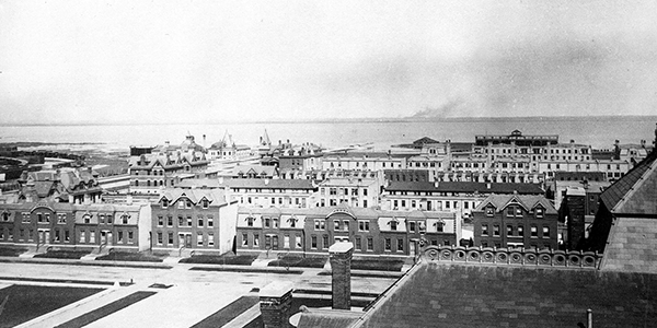 Undated Photo of the Town of Pullman as Seen From the Arcade Building