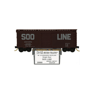 Kadee Micro-Trains 20900 Soo Line 40' Single Sliding Door Boxcar 45398 - 09/88 Release