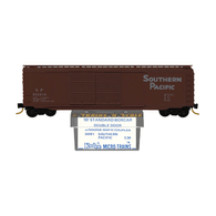 Kadee Micro-Trains 34091 Southern Pacific 50' Steel Double Sliding Door Boxcar SP 202519 - 2nd Run 10/74 Release With Blue Printed Insert Label