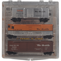 Micro-Trains Line Special Run NSC 96-41 Denver & Rio Grande Western 4th Annual N-Scale Collector's Convention Boxcars D & R G W 20110, 32220, & 34060