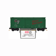 Micro-Trains Line 20420 Great Northern Railway 40' Single Sliding Door Boxcar GN 27163 - 2nd Run 12/99 Release