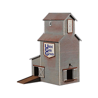 Campbell Scale Models 445 Grain Elevator Wood Craftsman Structure Kit