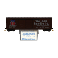 Kadee Micro-Trains 33089 Union Pacific 50' Single Plug & Sliding Door Boxcar UP 170509 - 1st Run 01/75 Release With Blue Printed Insert Label