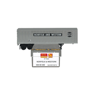 Micro-Trains Line 450 00 030 Norfolk & Western 40' Fruehauf Highway Intermodal Van Trailer NWZ 208712 - 05/11 Release