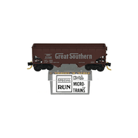 Kadee Micro-Trains Special Run NSC 86-03 Great Southern 33' Twin Bay Offset Side Open Hopper GSX 25168 - Lone Star Region NMRA Issue Number One
