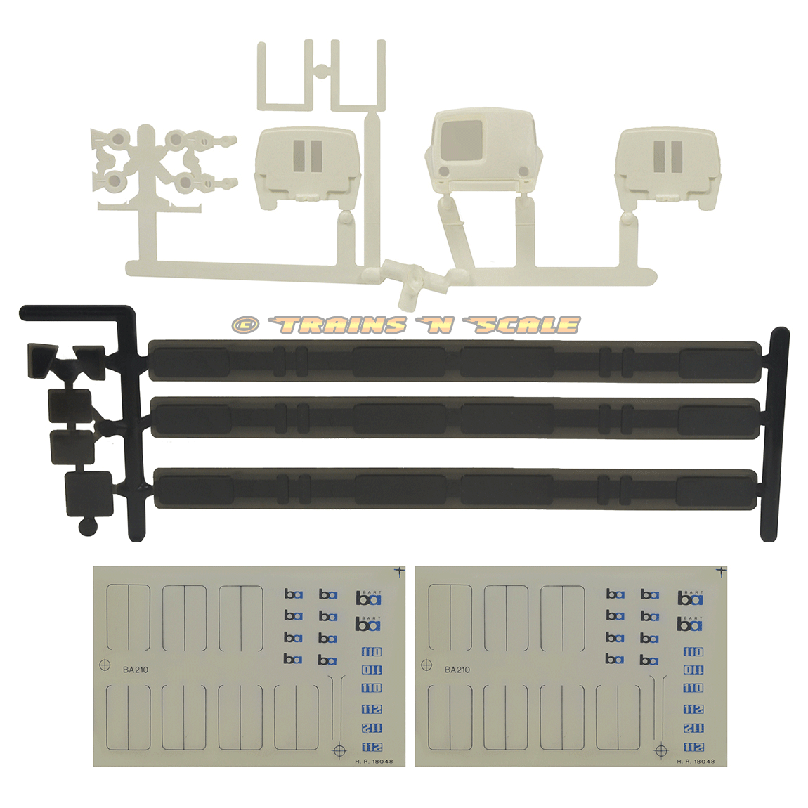 n scale train parts