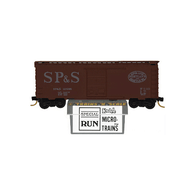 BLW 64 Special Run Kadee Micro-Trains Spokane Portland & Seattle 40' Single Sliding Door Boxcar SP&S 12465