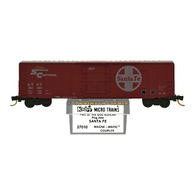 Kadee Micro-Trains 27010 Santa Fe 50' Rib Side Single Plug Door Boxcar ATSF 151951 - 2nd Run 03/88 Release