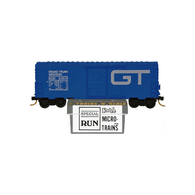 BLW 67 Special Run Kadee Micro-Trains Grand Trunk Western 40' Single Sliding Door Boxcar GTW 516115