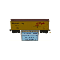 Freight Yard Premiere Editions 9511 Libby's Special Run Micro-Trains 40' Wood Sheathed Ice Reefer Car