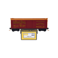 Micro-Trains Line Special Run NSC 06-119 Buffalo Bill's Wild West 40' Wood Sheathed Sliding Door Boxcar - 2006 Convention Banquet Attendee Gift Car