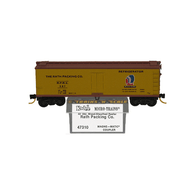 Kadee Micro-Trains 47310 The Rath Packing Company 40' Wood Sheathed Ice Reefer Car R.P.R.X. 507 - 03/88 Release
